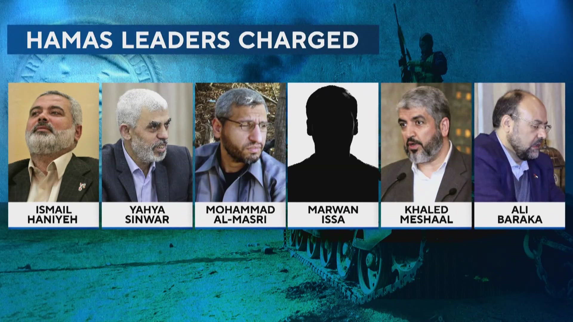 The DOJ unsealed federal charges against six senior Hamas leaders for the killings of at least 43 Americans on October 7. Via CBS News.