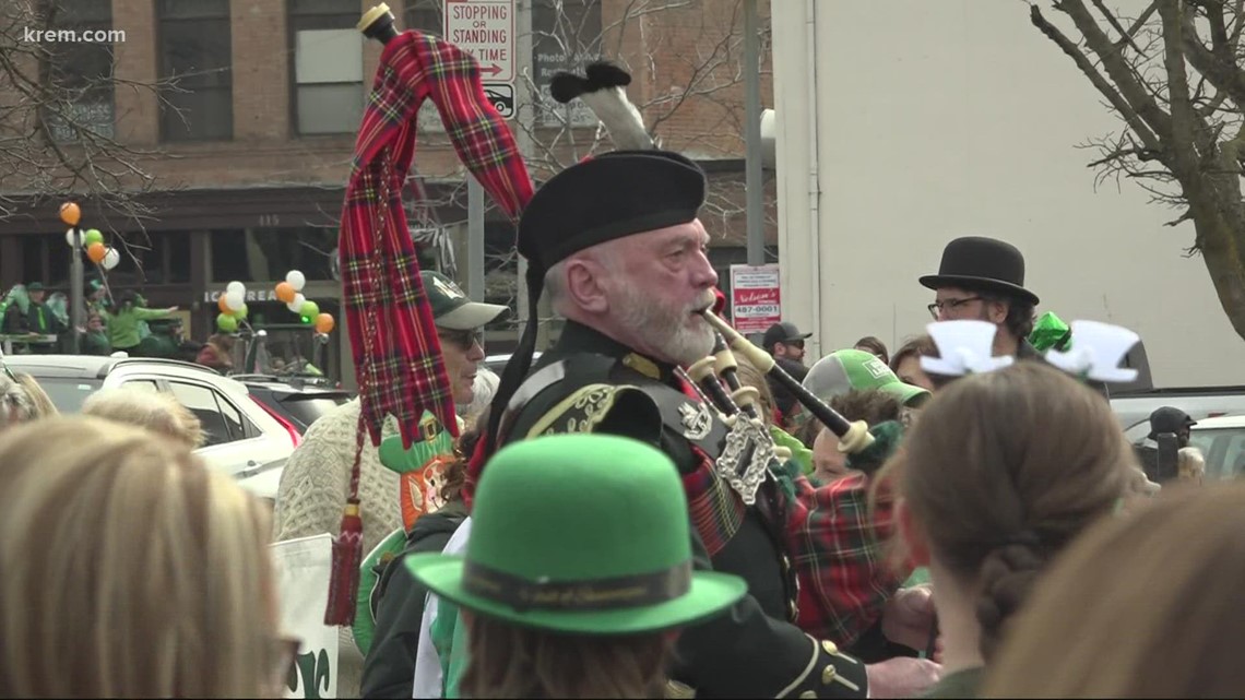 Spokane celebrates the return of its annual St. Patrick's Day parade