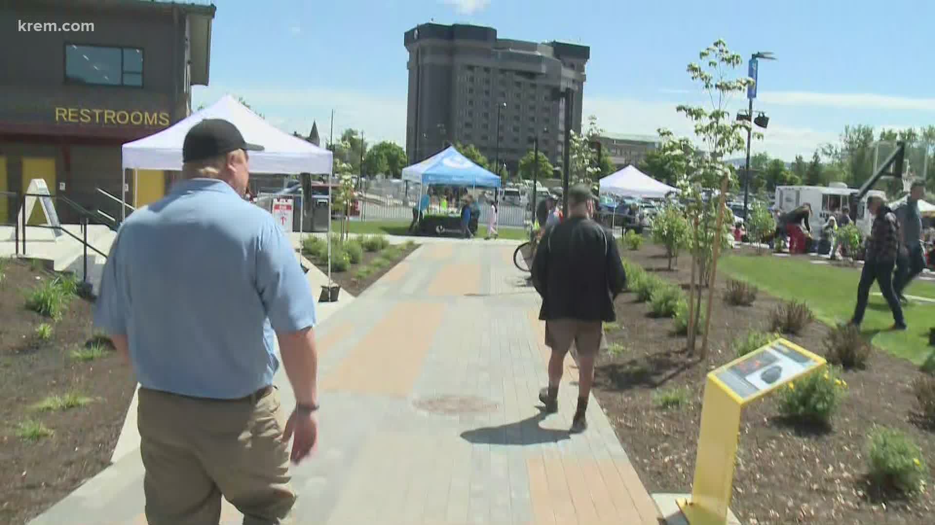 The five-year revitalization process is wrapping up as the Spokane Parks and Recreation unveils the North Bank of Riverfront Park on Friday.