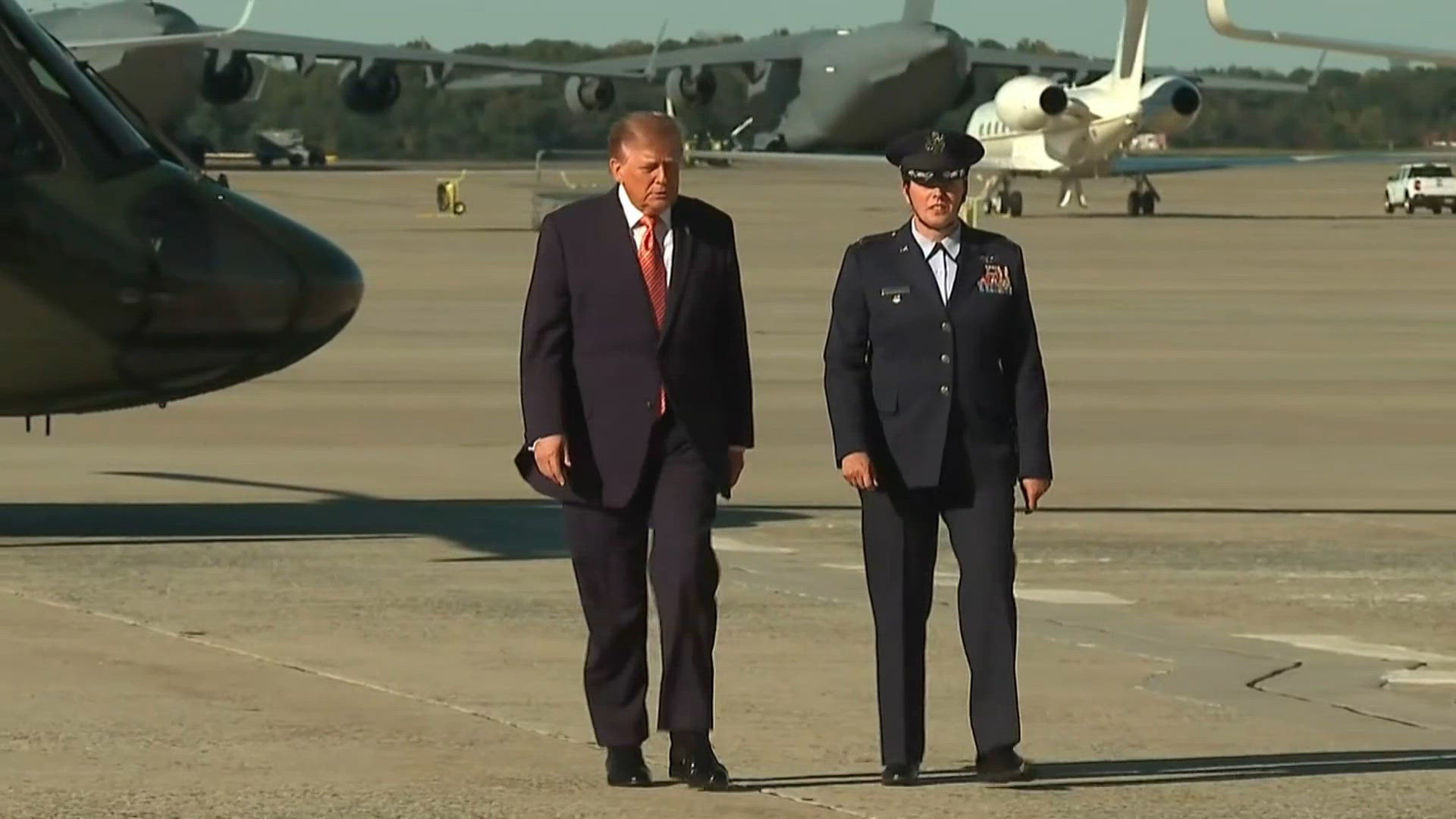Trump campaigning in the Kansas midterm race | krem.com