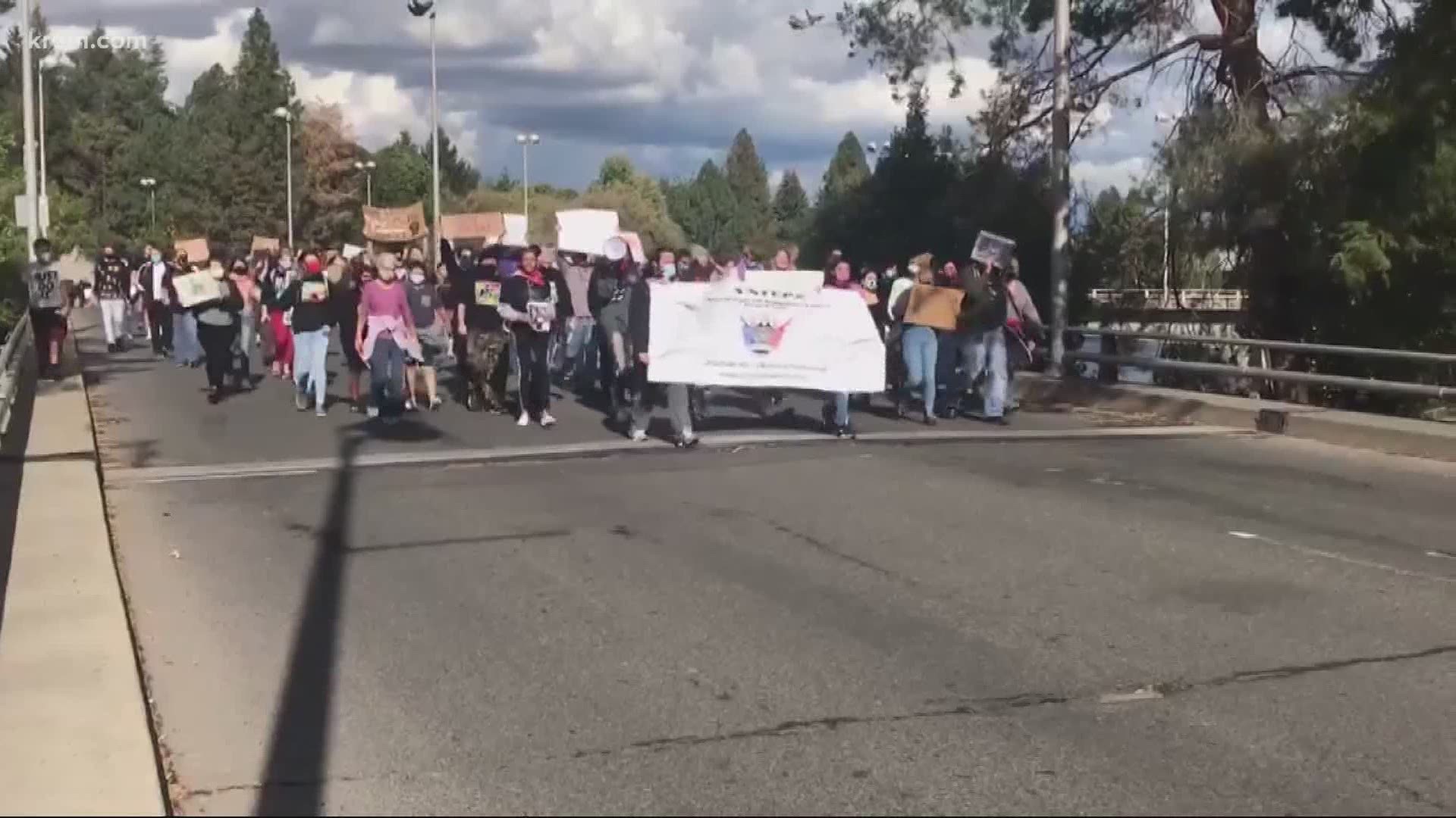 Kurtis Robinson, head of Spokane's NAACP Chapter, says he believes concrete change is still on the way