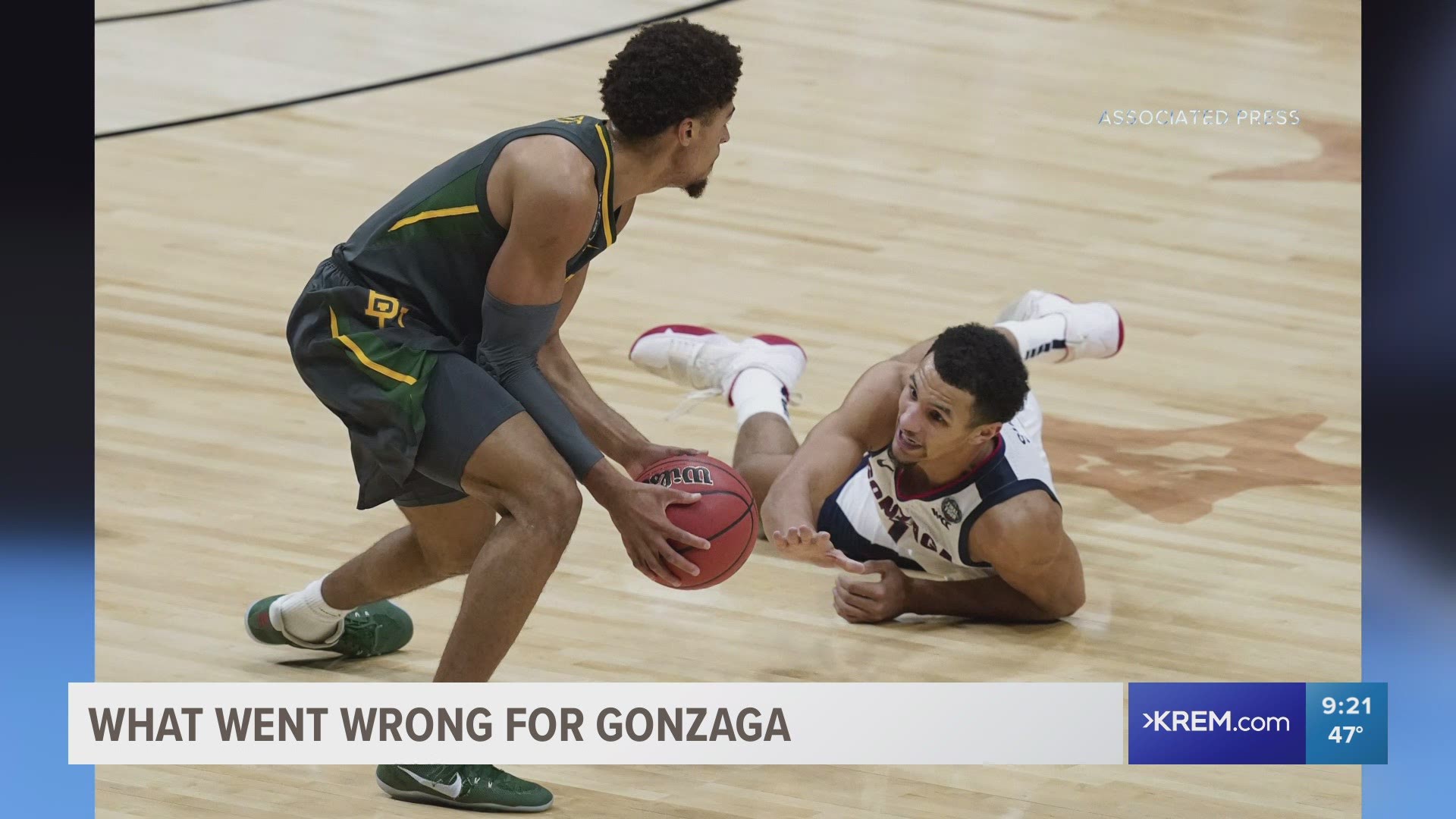 Gonzaga lost to Baylor in the national championship game 86-70 as they attempted to pull off a perfect season and the program's first national title.