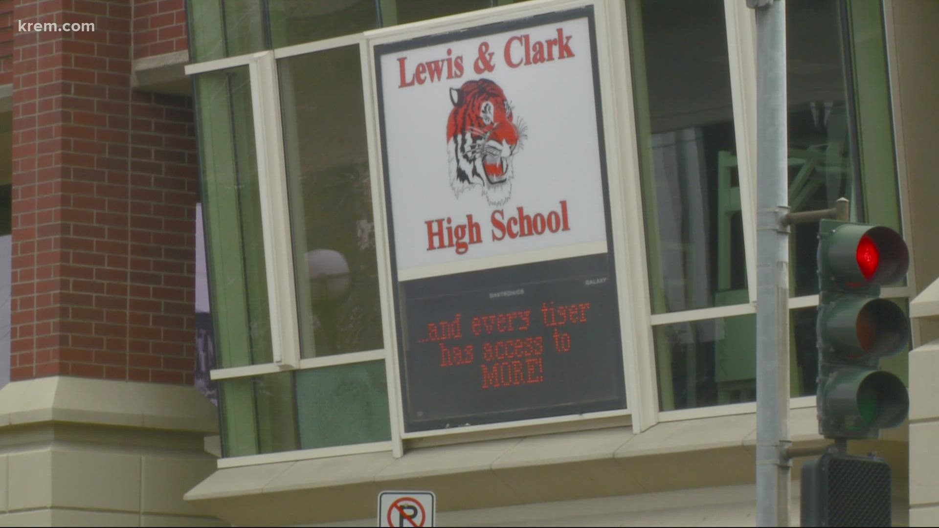 One student voiced concerns after having her car broken into while attending school