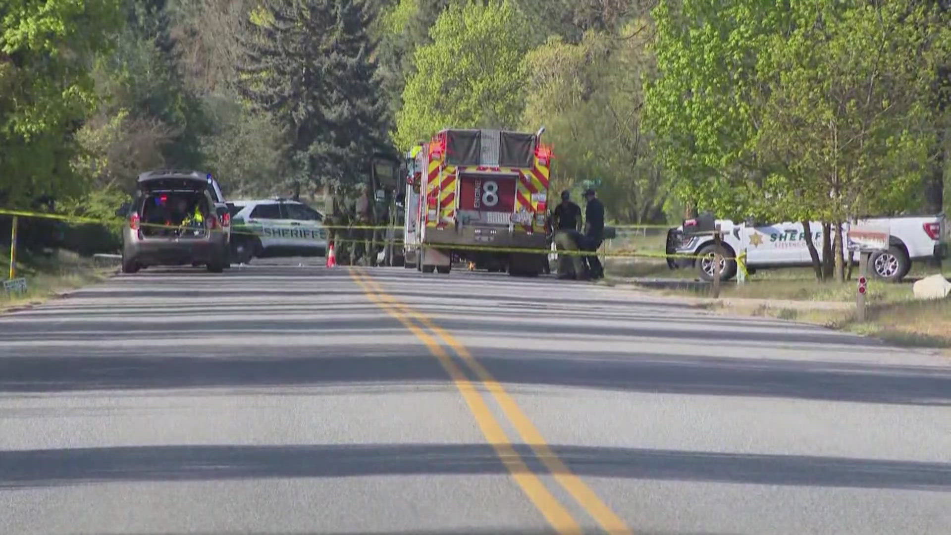 Deputy in stable condition after shooting near Suncrest | krem.com