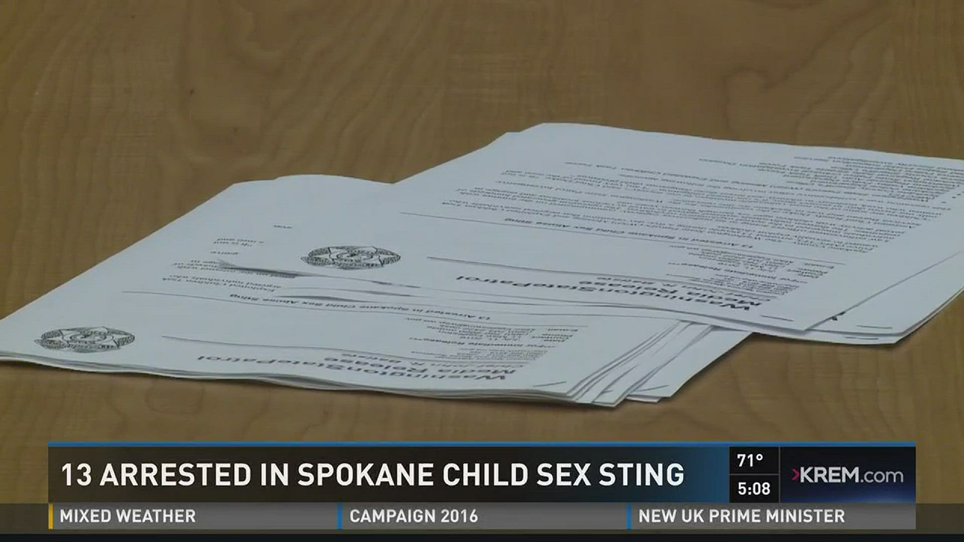 13 people arrested in Spokane child sex sting operation
