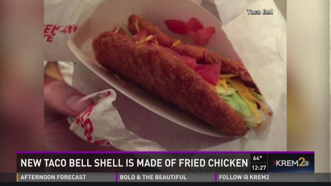 New Taco Bell shell is made of fried chicken