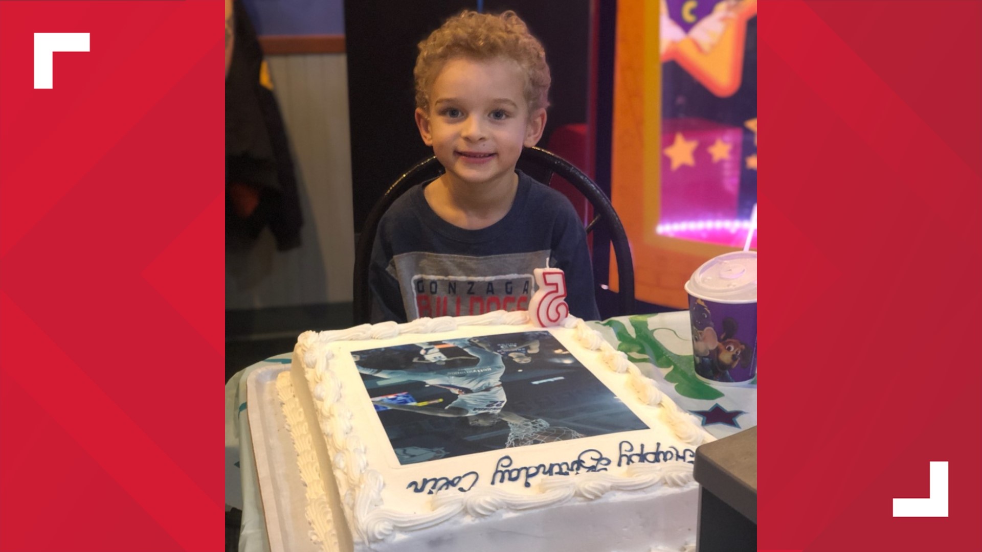 All Colin Neil wanted for his fifth birthday was a Jeremy Jones themed party.