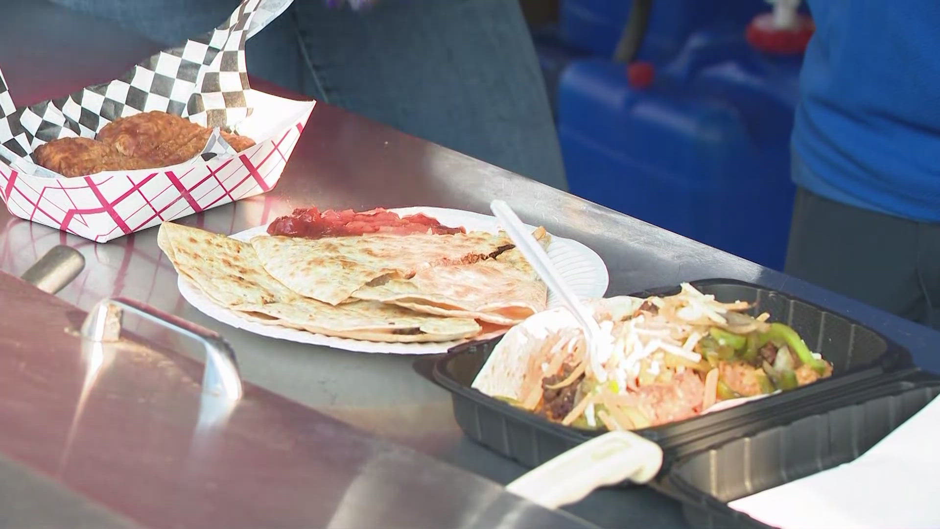 The Baja Bowl booth has been at the fair for 20 years and this year they are offering $5 value menu items.