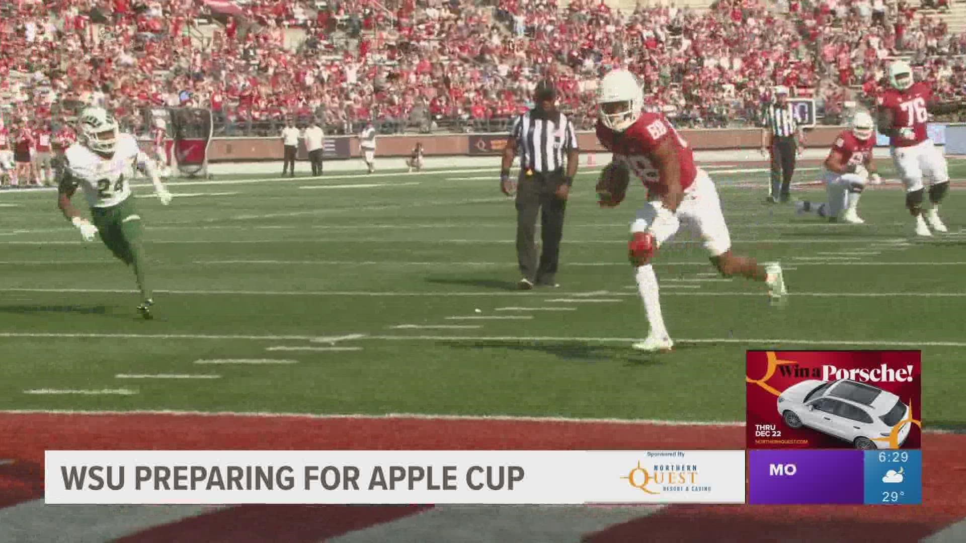 WSU is looking to repeat as victors in this year's Apple Cup matchup against Washington.