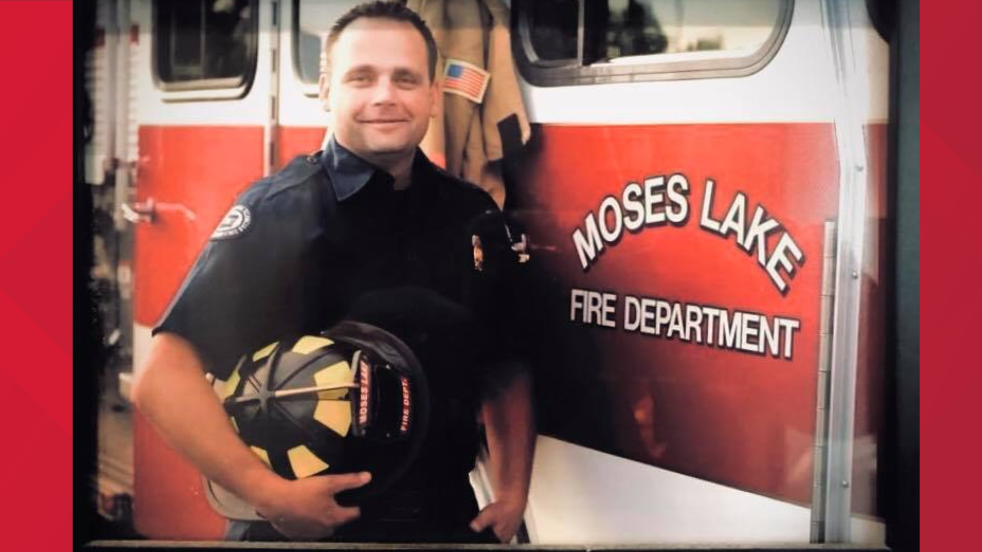The wife of late Moses Lake Firefighter Andrew Deering said he died by suicide. She is sharing his story to encourage others to talk about mental illness.