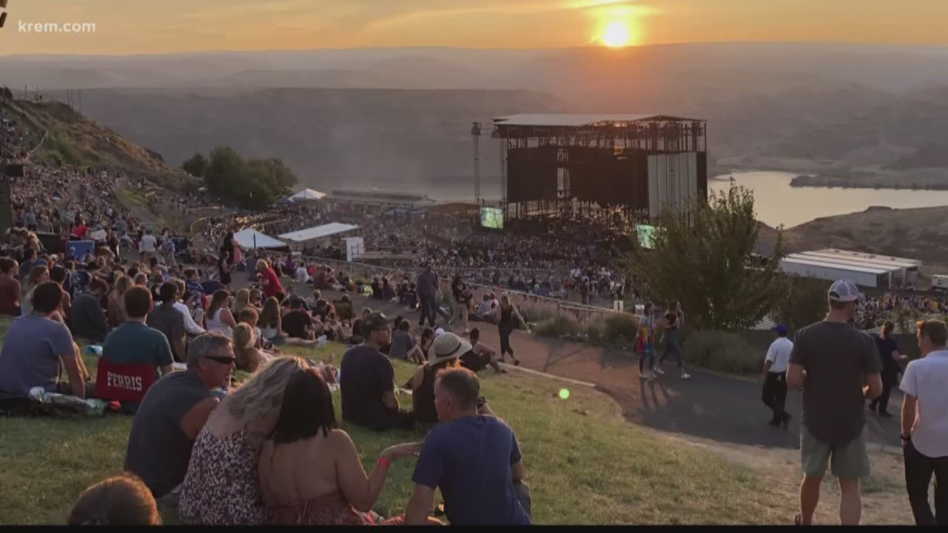 With concerts at The Gorge amphitheater postponed, leaders in Grant County fear local revenues could take a big hit.