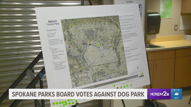 Parks board votes against Lincoln Park as South Hill dog park location