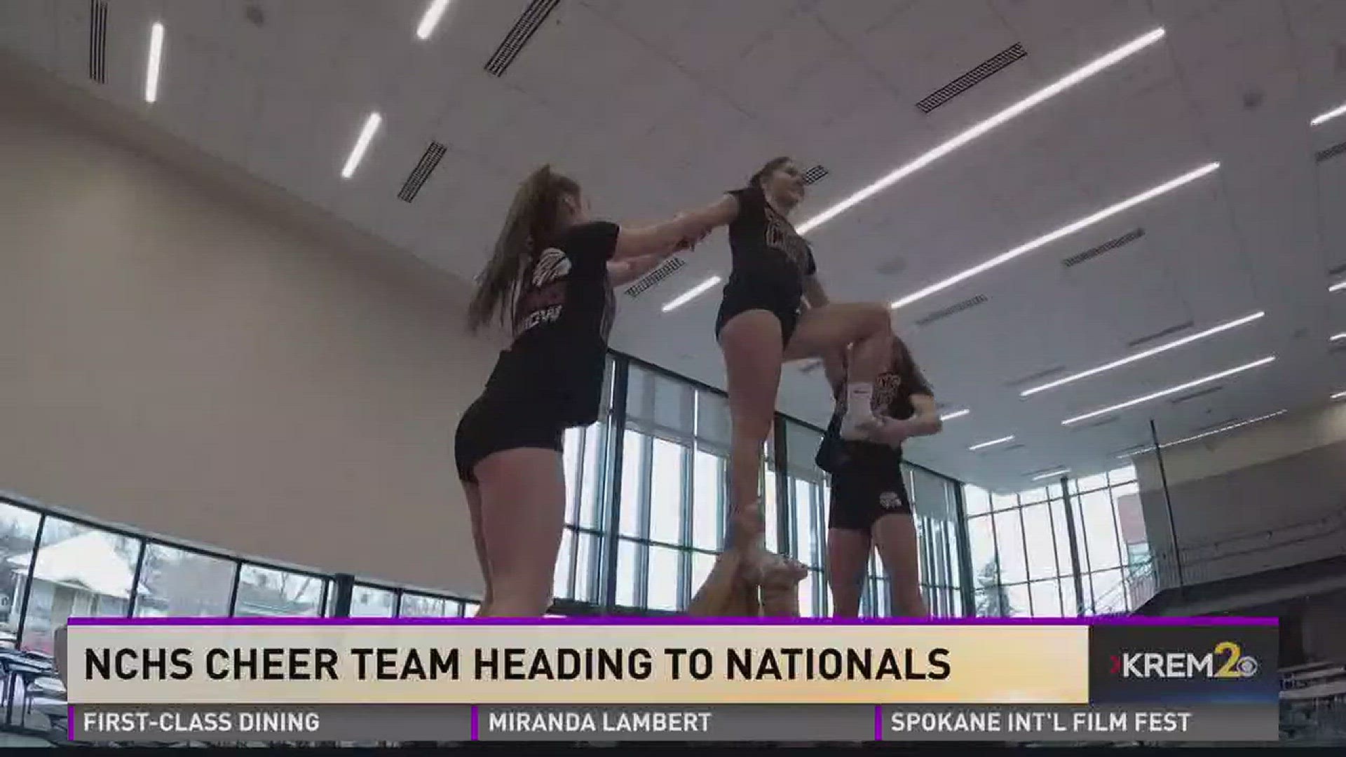 NCHS cheer team heading to nationals (2-2-18)