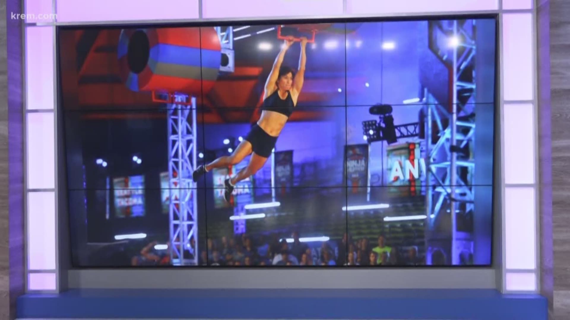 A Spokane athlete just made history. Sandy Zimmerman is the first *mom to ever complete the course and hit the buzzer on 'American Ninja Warrior.'