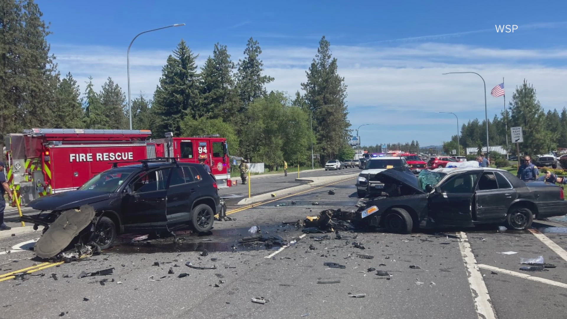 Two People Seriously Injured Following Three-car Collision After Police 