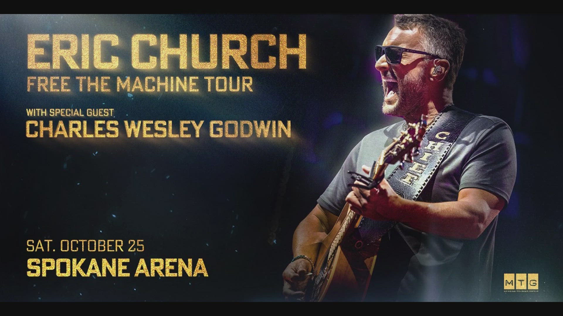 Tickets go on sale for Church's concert on Friday, May 9.