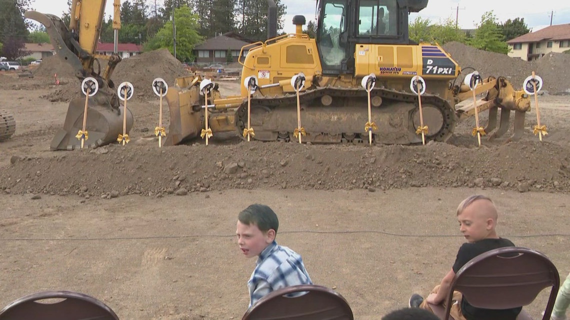 Spokane Public Schools celebrates groundbreaking of new Adams ...