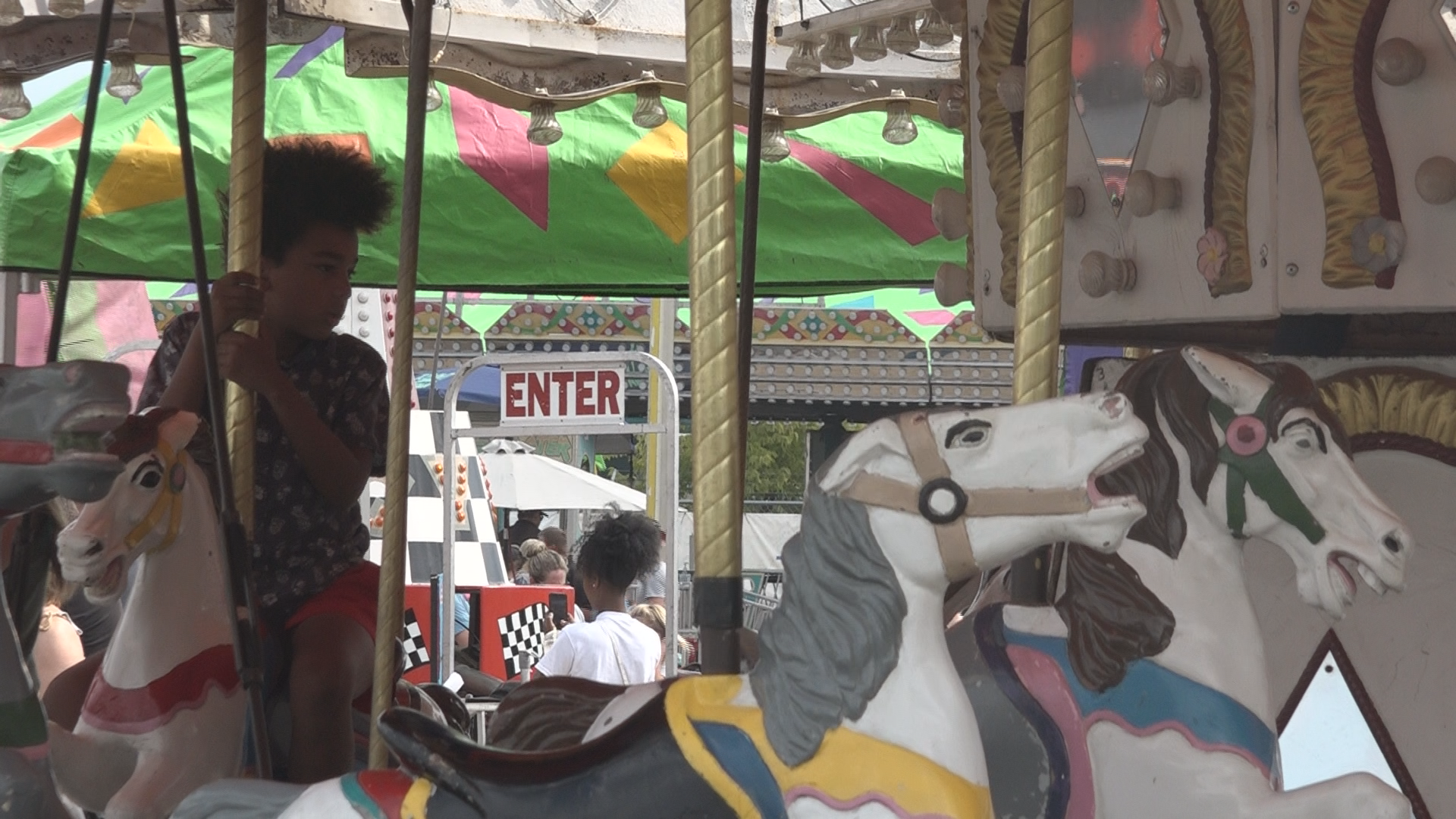 After the 2020 fair was canceled due to the pandemic, it's in full swing this year. The event is normally five days, but now it's 10.