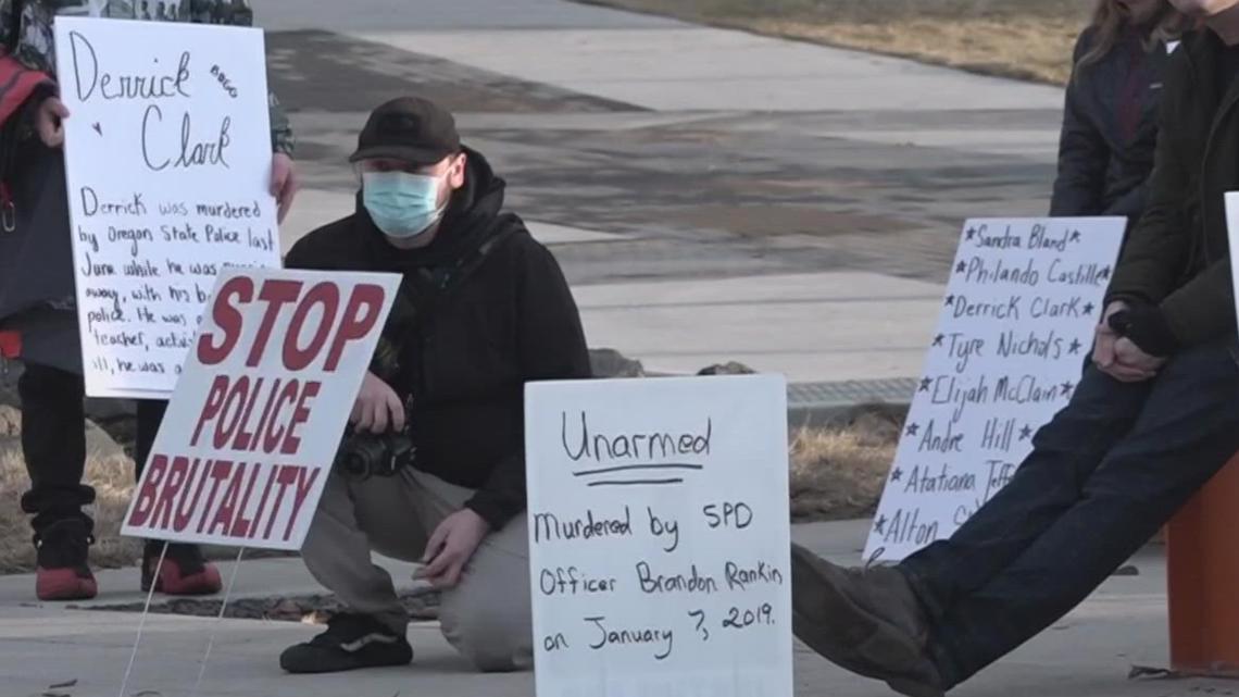 Spokane Peace and Action Justice League holds peaceful rally for Tyre Nichols