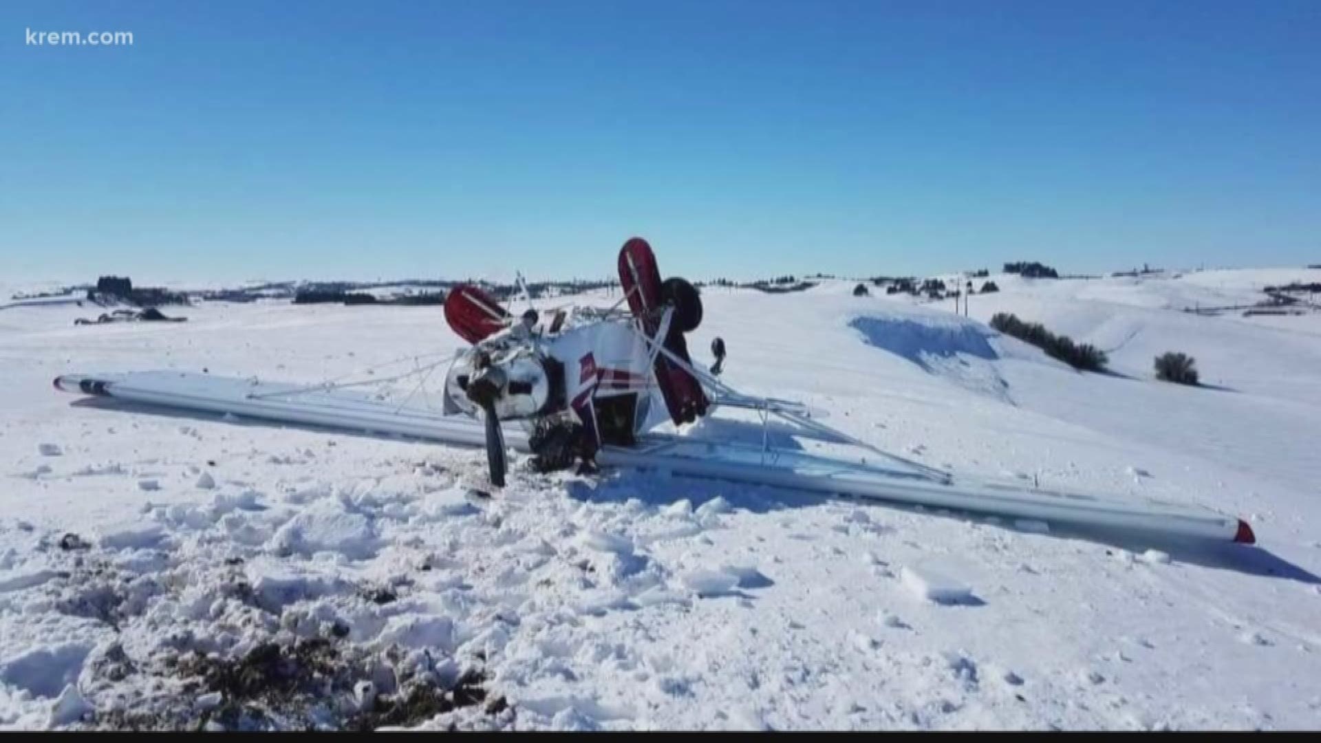The Whitman Co. Sheriff's Office responded to the report shortly after 12 p.m. Initial reports indicated the pilot was practicing "touch-and-go" landings in a fields near the airport while piloting his 1964 Piper Super Cub aircraft.