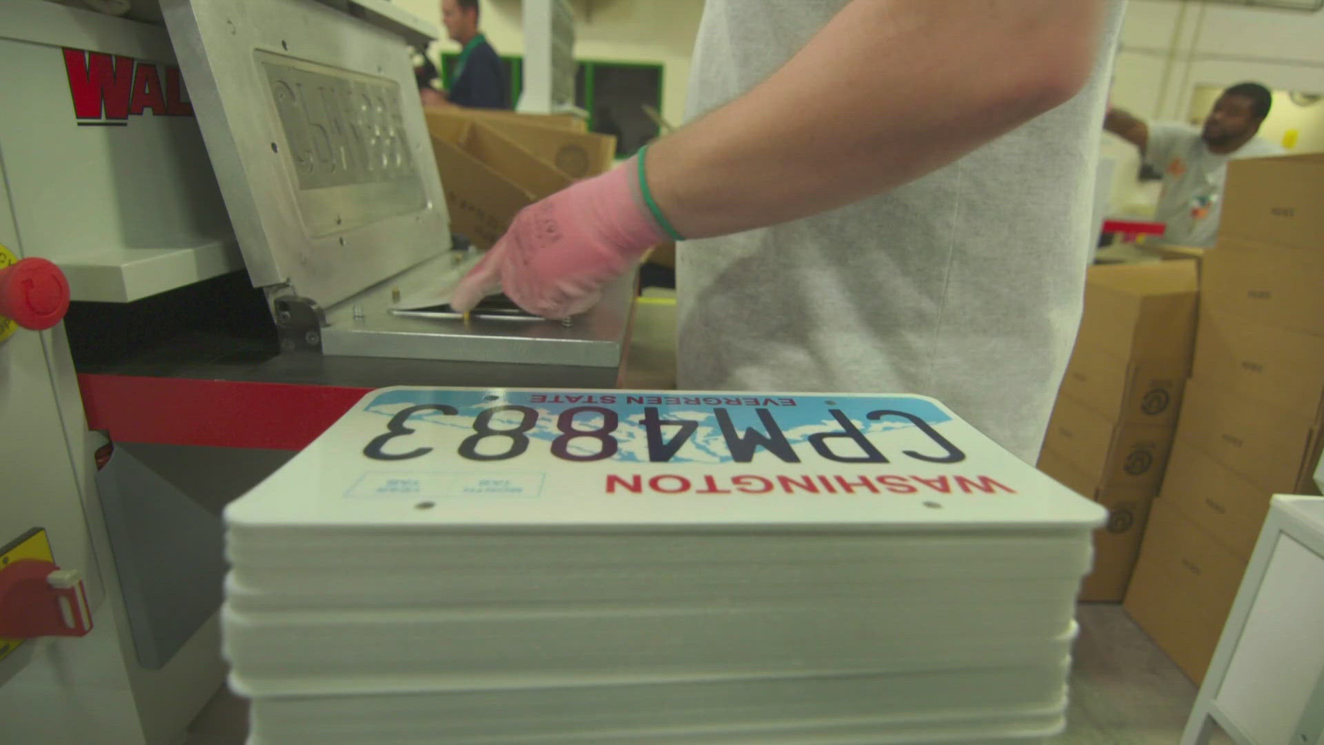 Car owners in Washington state soon won't have to wait months for a new license plate.