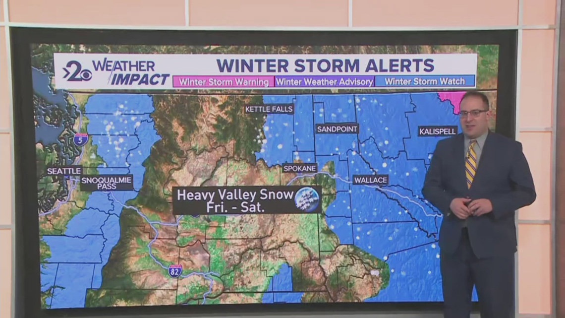 Weather Impact Alert: Tracking a snowy, slushy Friday morning commute ...