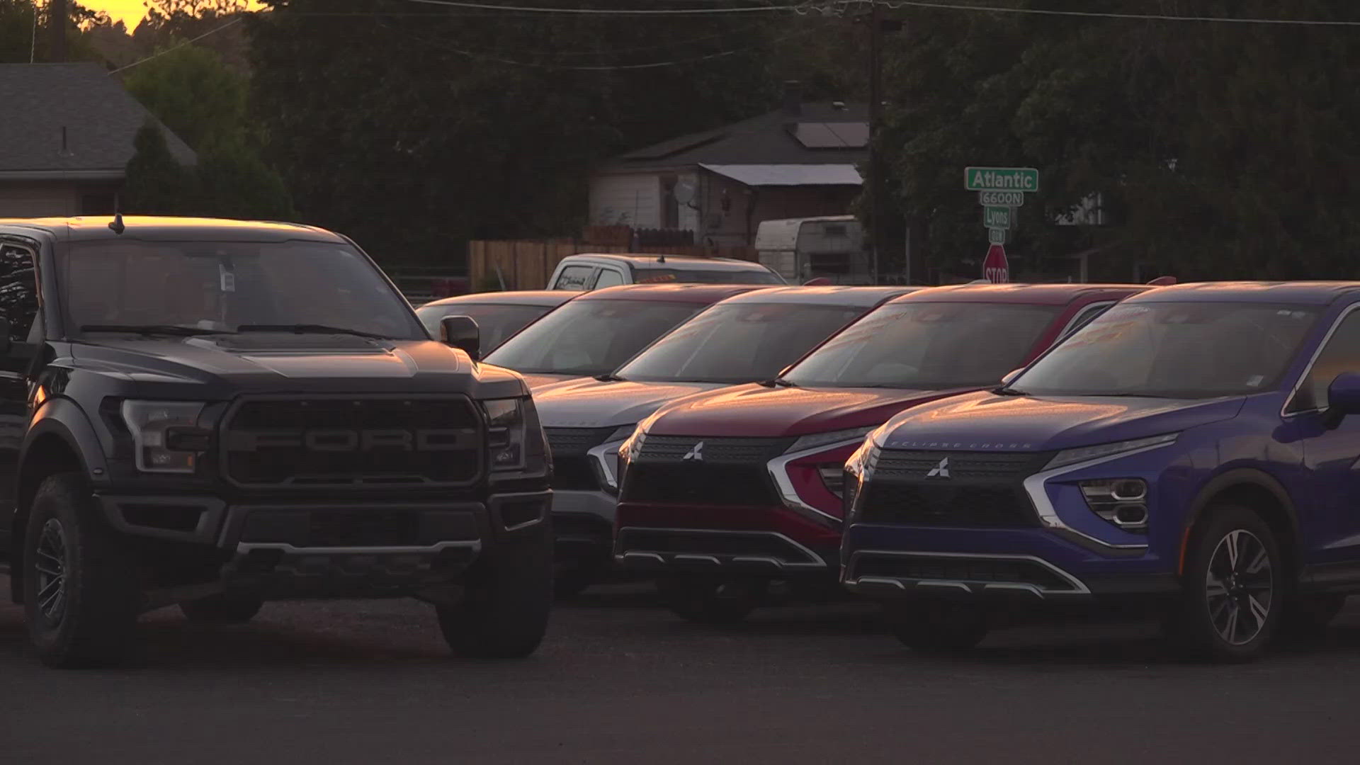 Police said the car was stolen from a business overnight on North Division Street near East Francis Avenue.