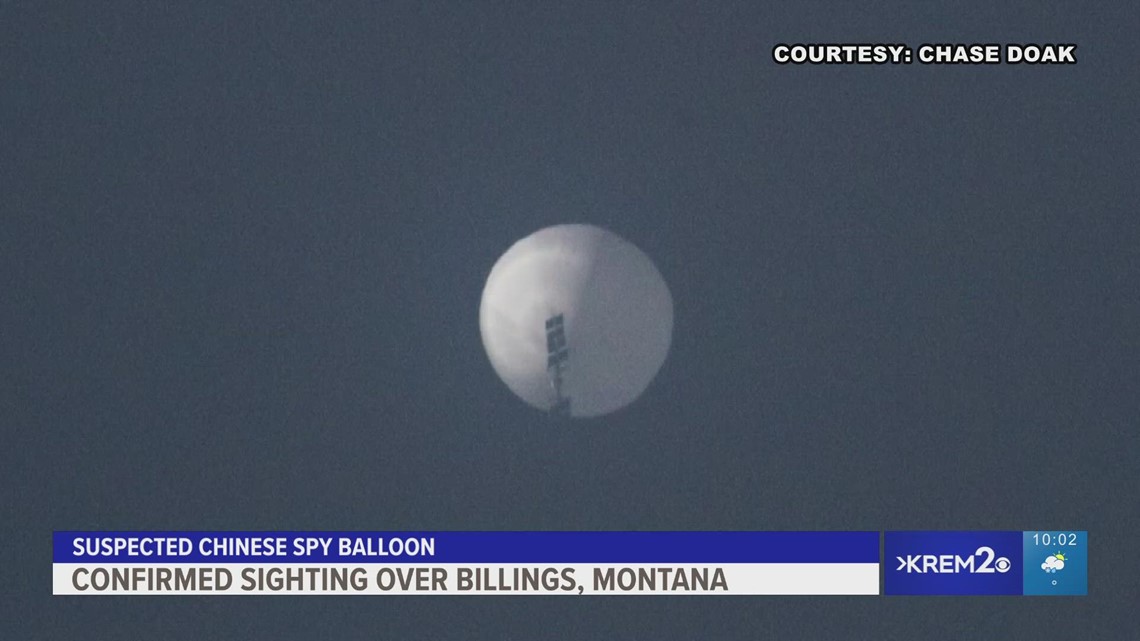 3 military aircraft from Spokane sent to Montana following discovery of possible Chinese spy balloon