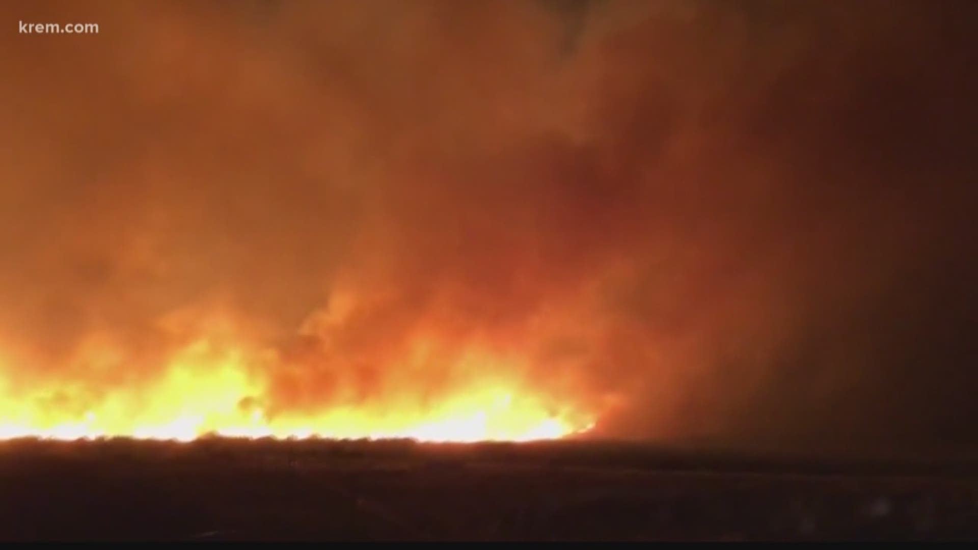 Soap Lake Fire 50 contained, evacuations lowered to level 2