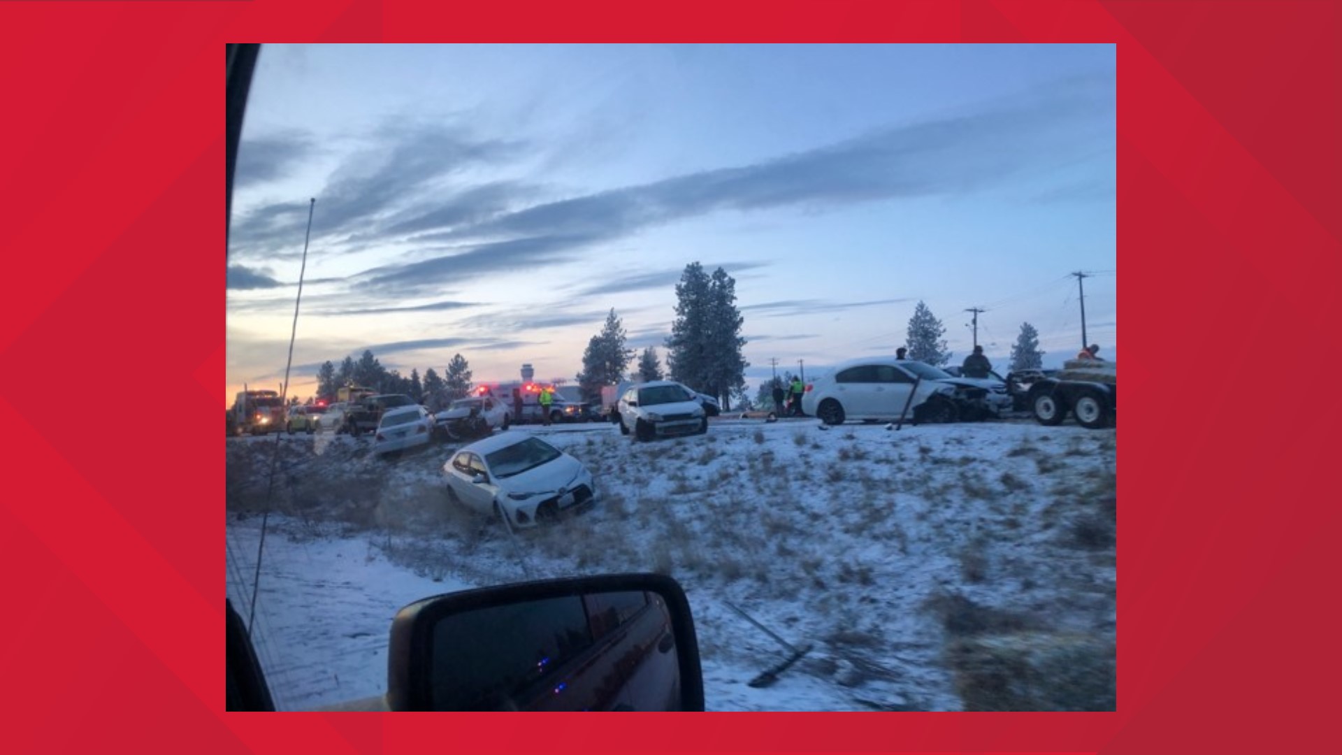 Pileup On I-90 In Spokane Included 35 Crashes On 10-mile Stretch | Krem.com