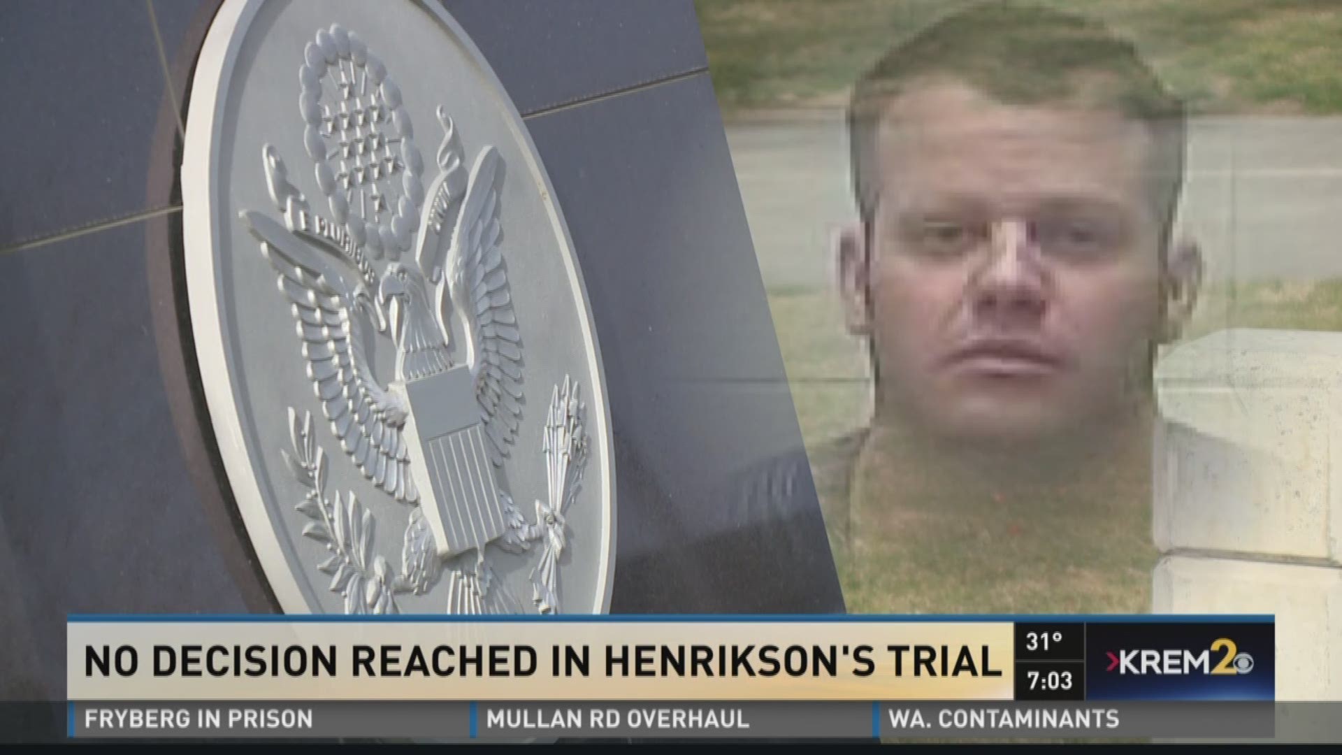 Jury deliberations continue Thursday in the murder-for-hire plot involving James Henrikson. He is facing eleven charges.