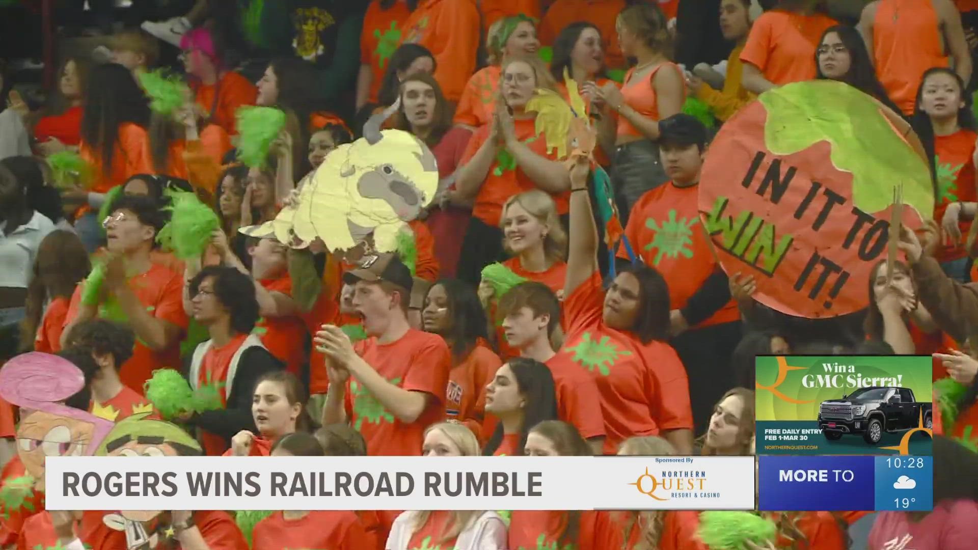 Monday night saw the first of four matchups at Spokane Arena with the newest rivalry in the "Railroad Rumble."
