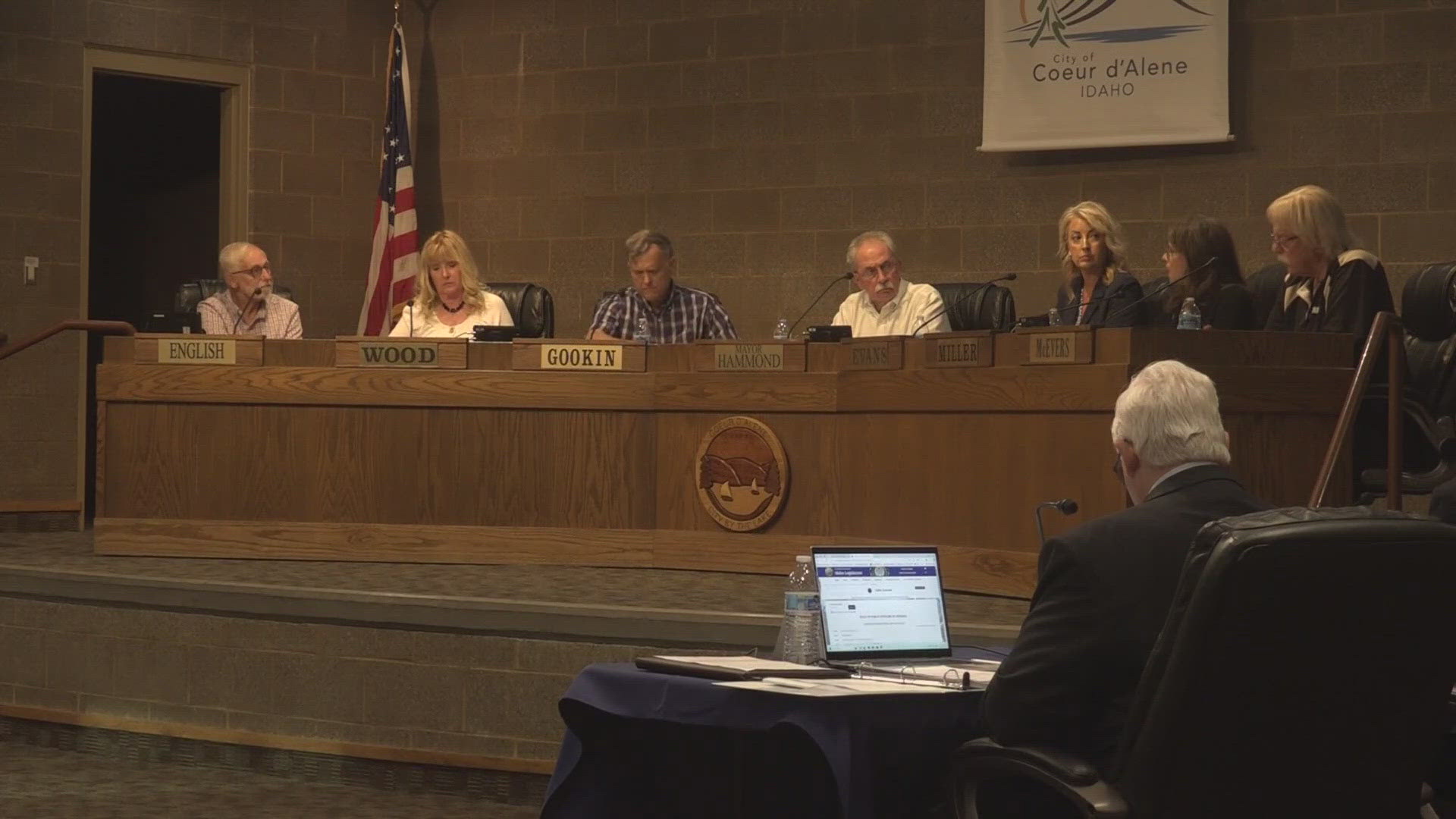 Three council members, Dan English, Dan Gookin and Christie Wood, disagreed with the process since it involves filling a council seat that isn't vacant just yet.