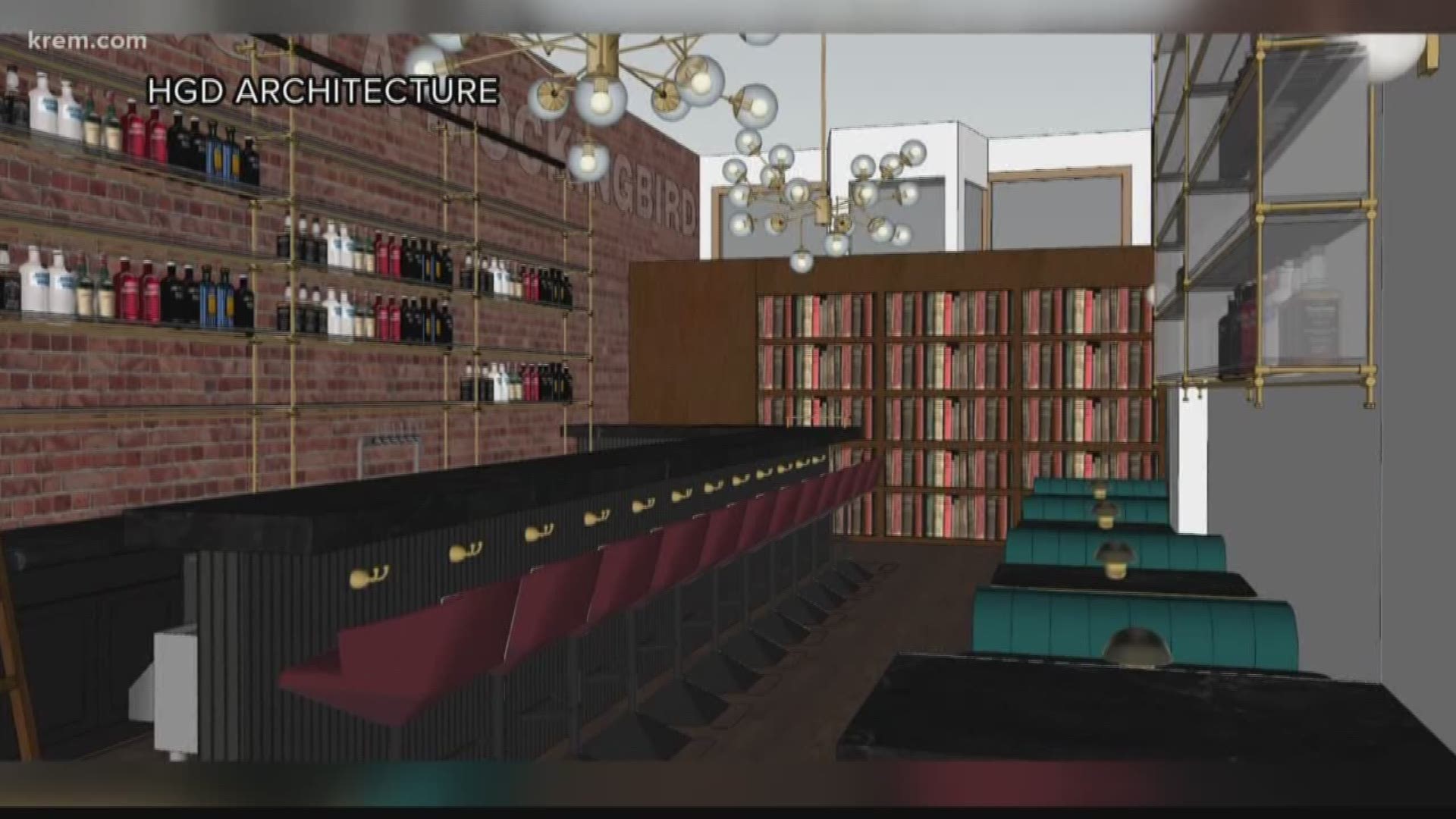 A speakeasy bar is coming to downtown Spokane. It's called, "Scofflaw's Books." KREM 2's Amanda Roley shares a peek at what we can expect when it opens next month.