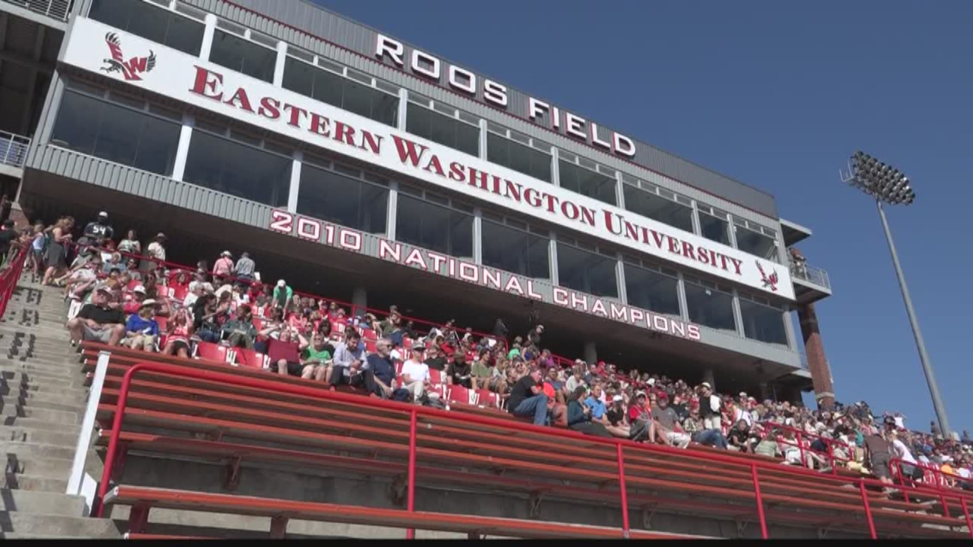 Eclipse viewing party at Eastern Washington University