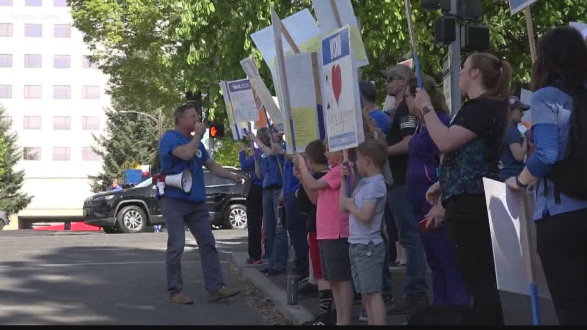 According to the Washington State Nurses Association, the nurses have been negotiating with Providence for months over nurse staffing and safe patient care with little progress.