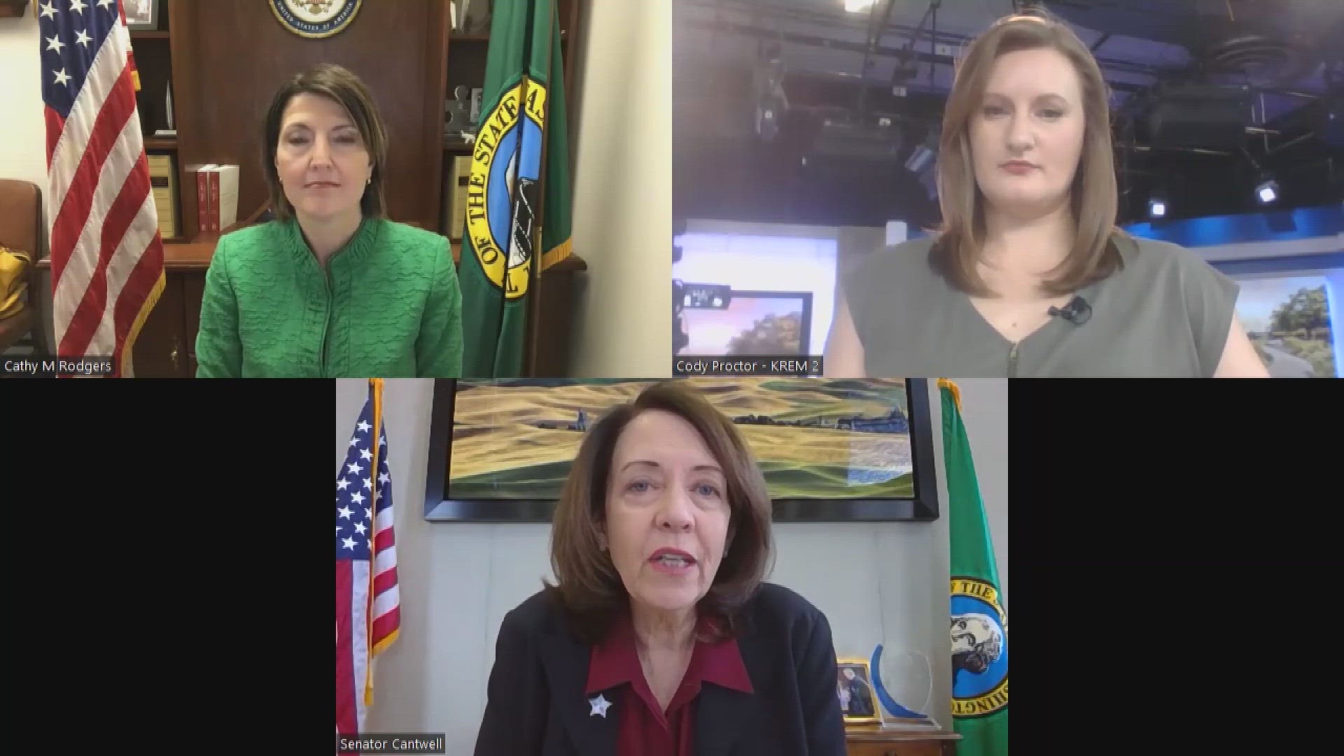 Sen. Maria Cantwell and Rep. Cathy McMorris Rodgers want to establish uniform data privacy rights for Americans.