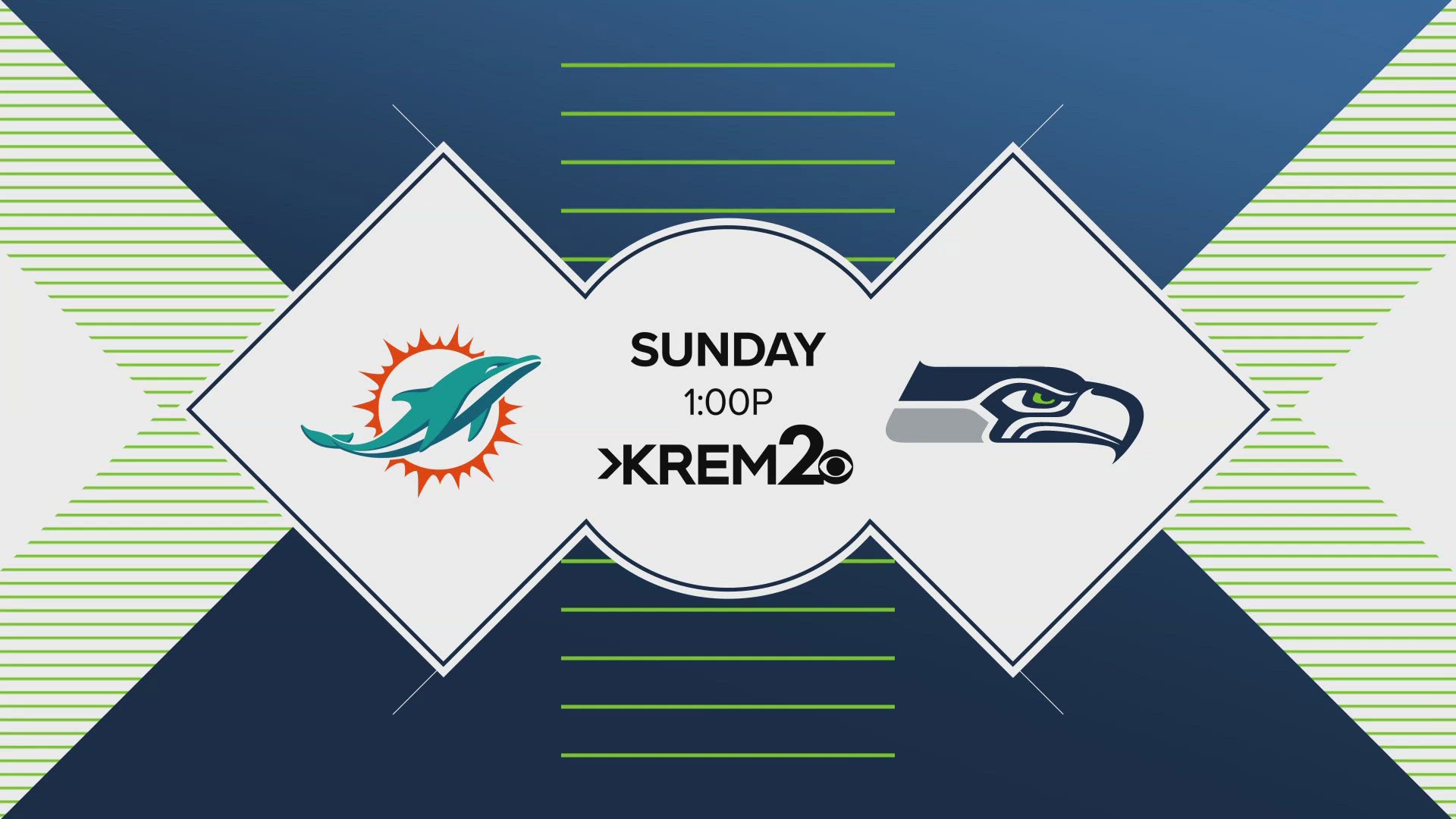 Seattle looks to remain undefeated. You can watch Sunday's game on KREM 2 News.