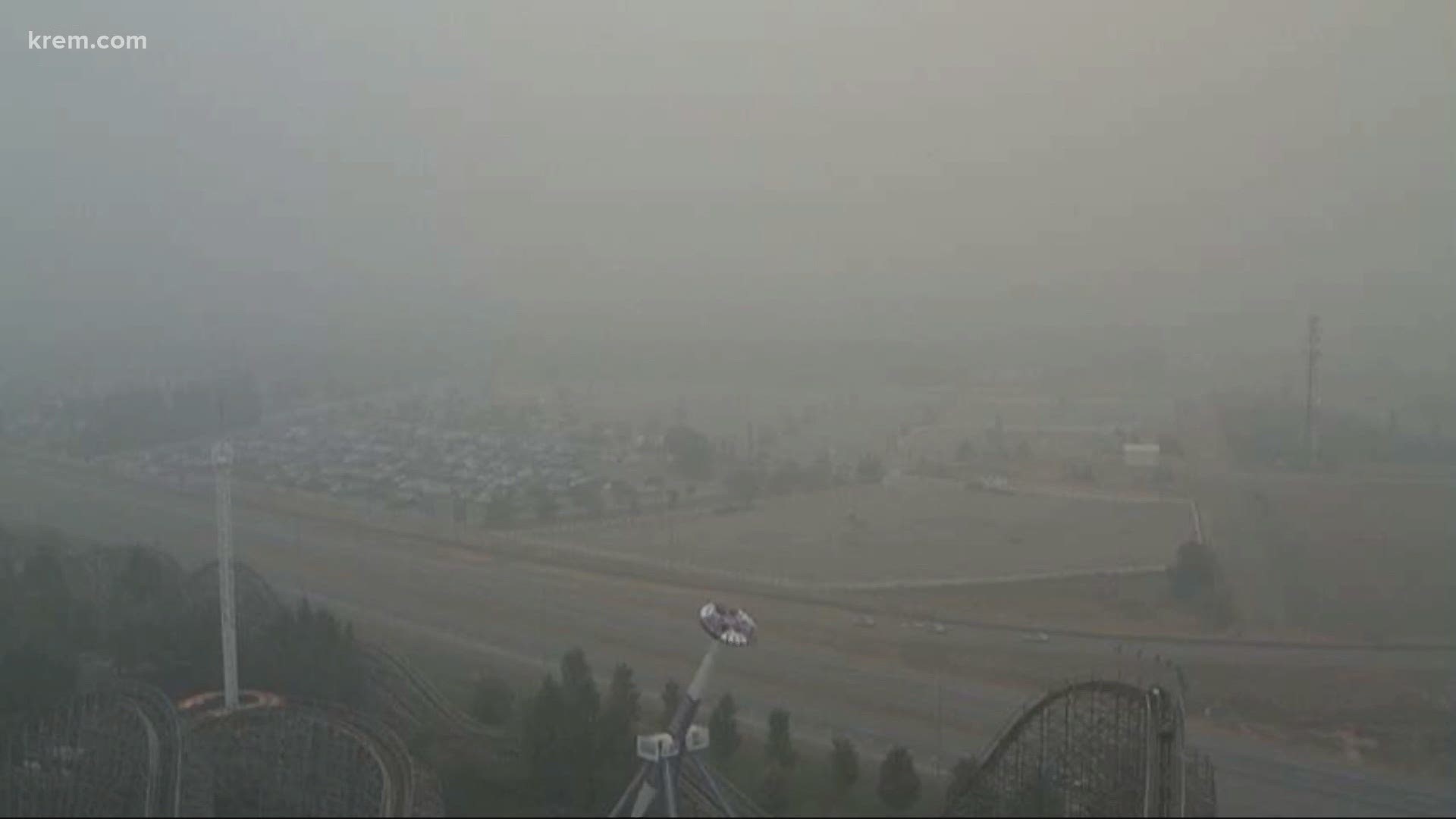 Spokane's Health Officer Dr. Bob Lutz says everyone in the region is put at risk by the wildfire smoke, not just people with underlying conditions.