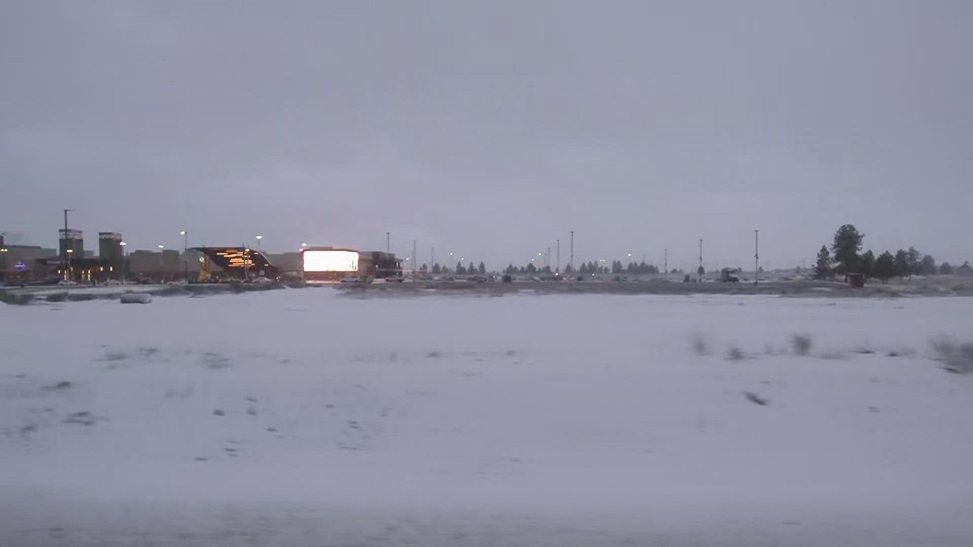 KREM 2's Brandon T. Jones is out in the KREM 2 StormTracker as part of our team coverage of the Wednesday morning snow in the region. 