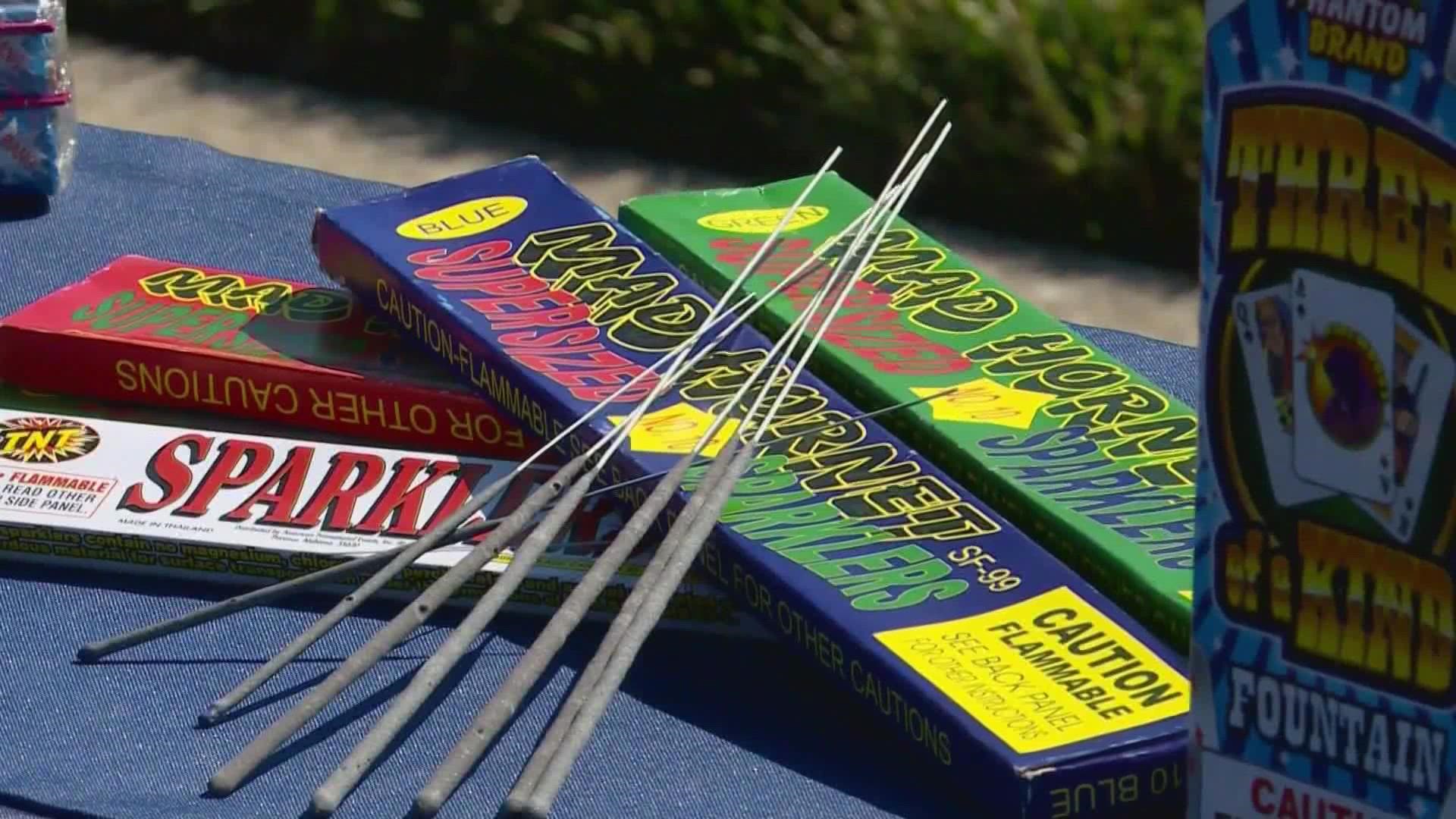 In many areas of Spokane County, illegal possession or use of fireworks can result in infractions of more than $500 for each violation.