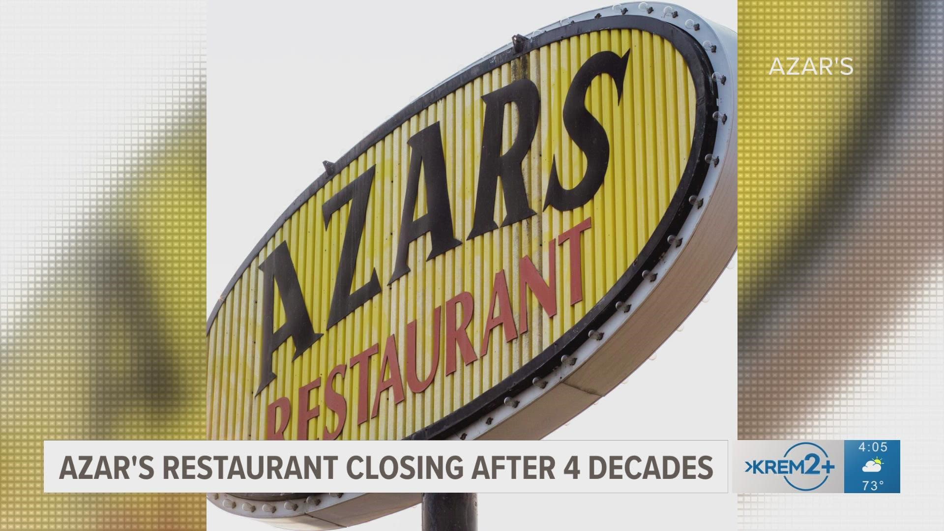 Azar's has been serving Spokane Middle Eastern and Greek food since 1980.