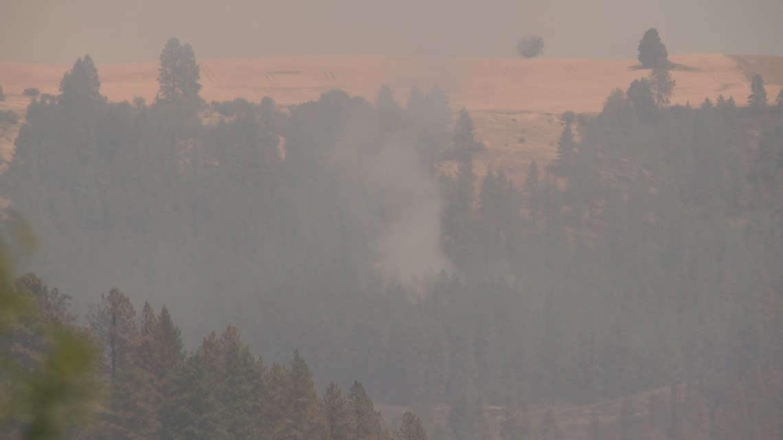 Level 3 'Go Now' Evacuations In Place For Fire Burning East Of Kendrick ...