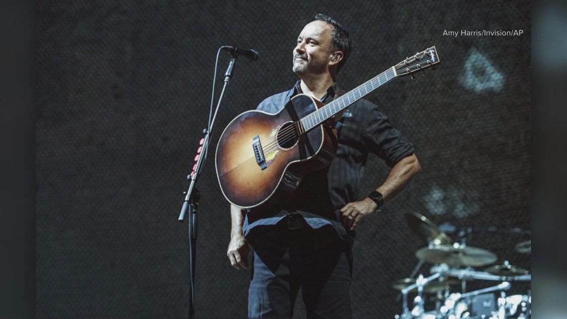 Dave Matthews Band to perform three shows at The over Labor Day