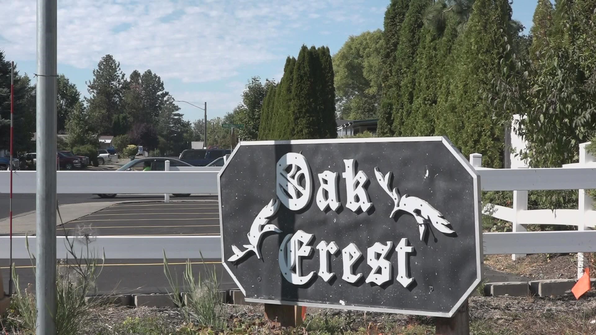 The Oak Crest mobile home community in Coeur d'Alene is making a stand to buy back the land their homes stand on.