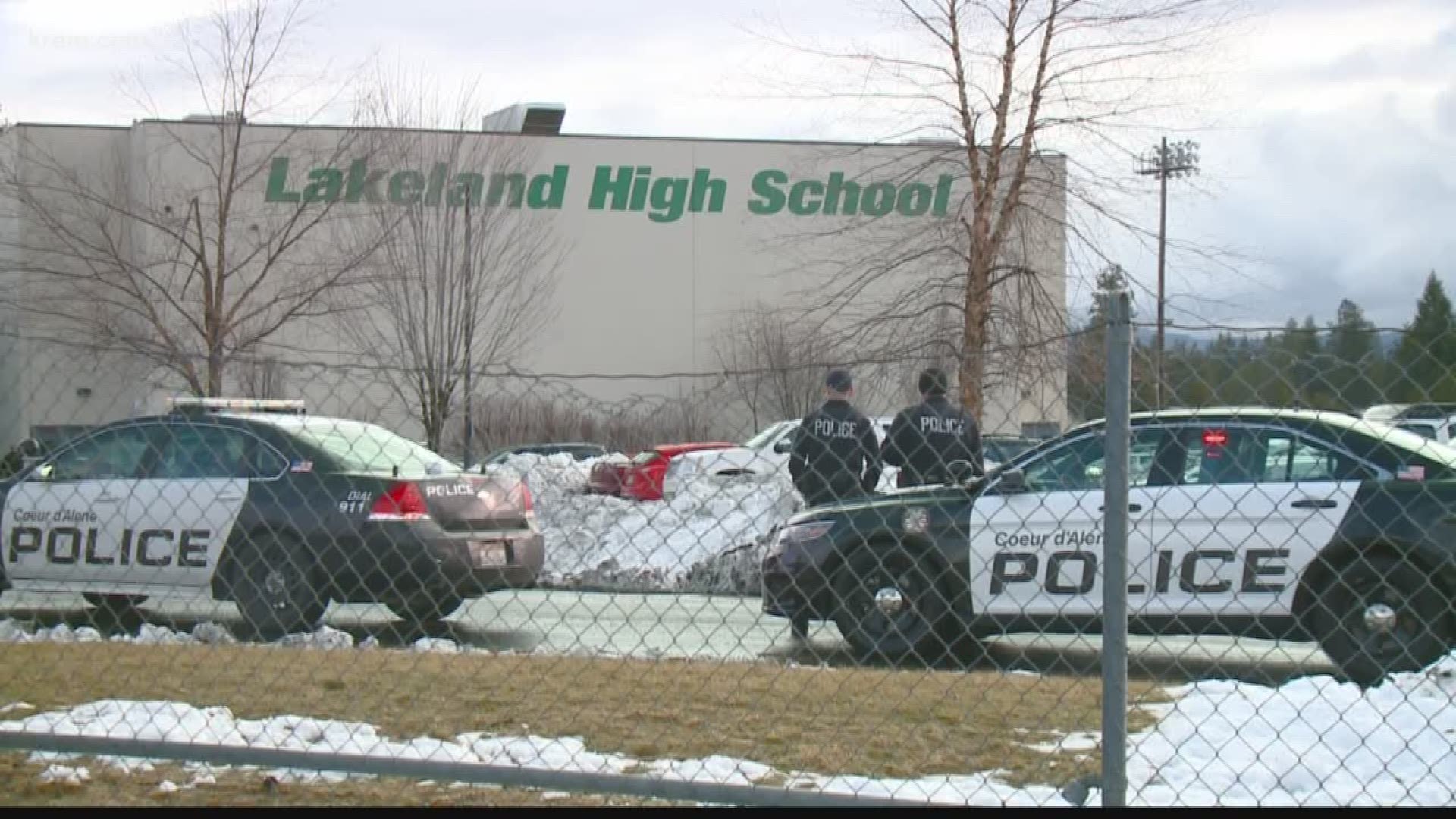 Law enforcement checked the campus in Rathdrum for safety concerns but no threat was found.