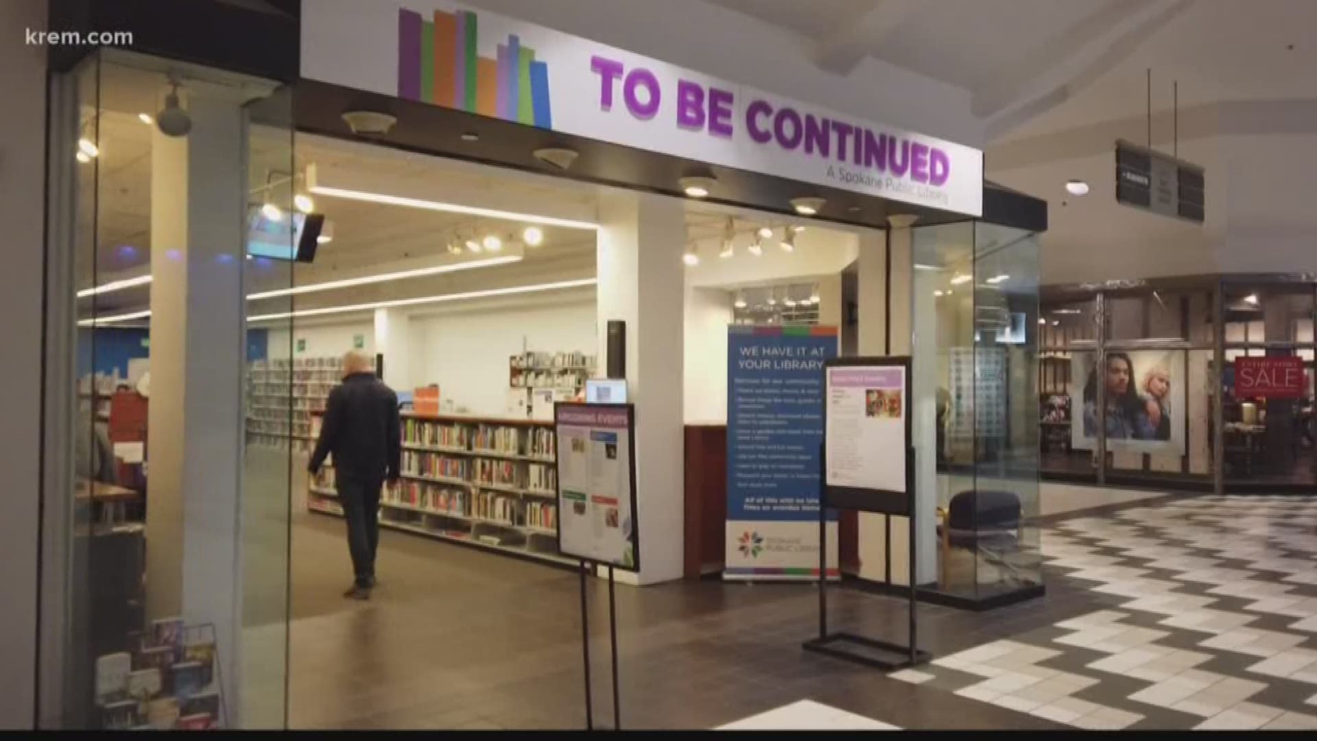 While renovations are being done to its normal location, Spokane's Shadle Library opened a temporary location at the Northtown Mall.