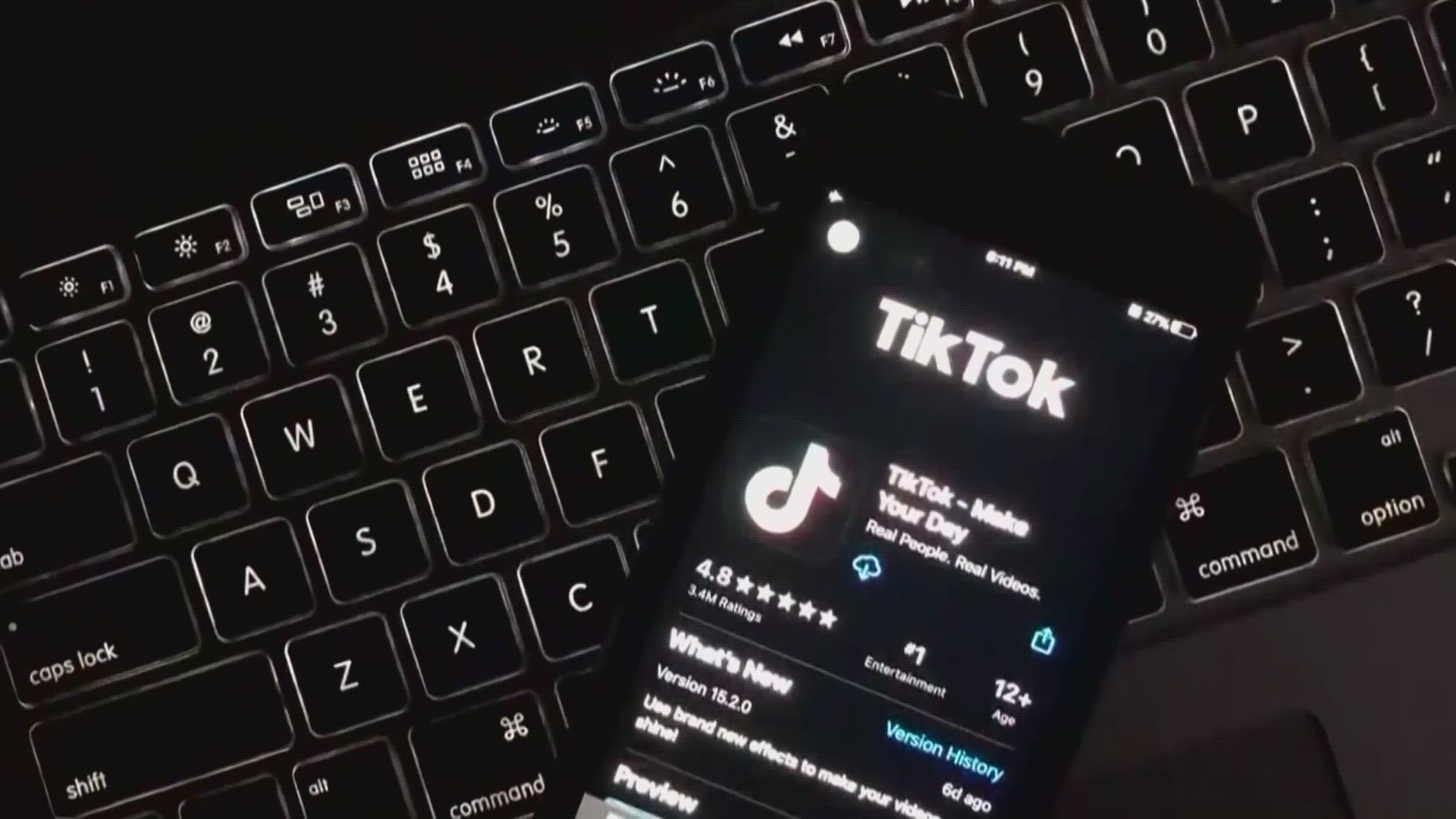 The bill would give Tik Tok five months to separate from its parent company, Byte Dance, which is linked to China. Otherwise, the app would be banned.