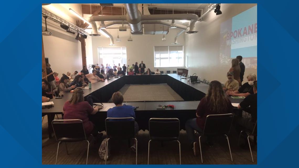 Spokane Mayor Woodward hears from public about emergency shelters response - Vimarsana News