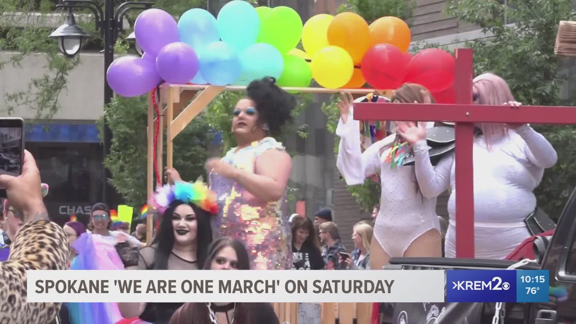 'WE ARE ONE' March and Fest planned for downtown Spokane Saturday.
